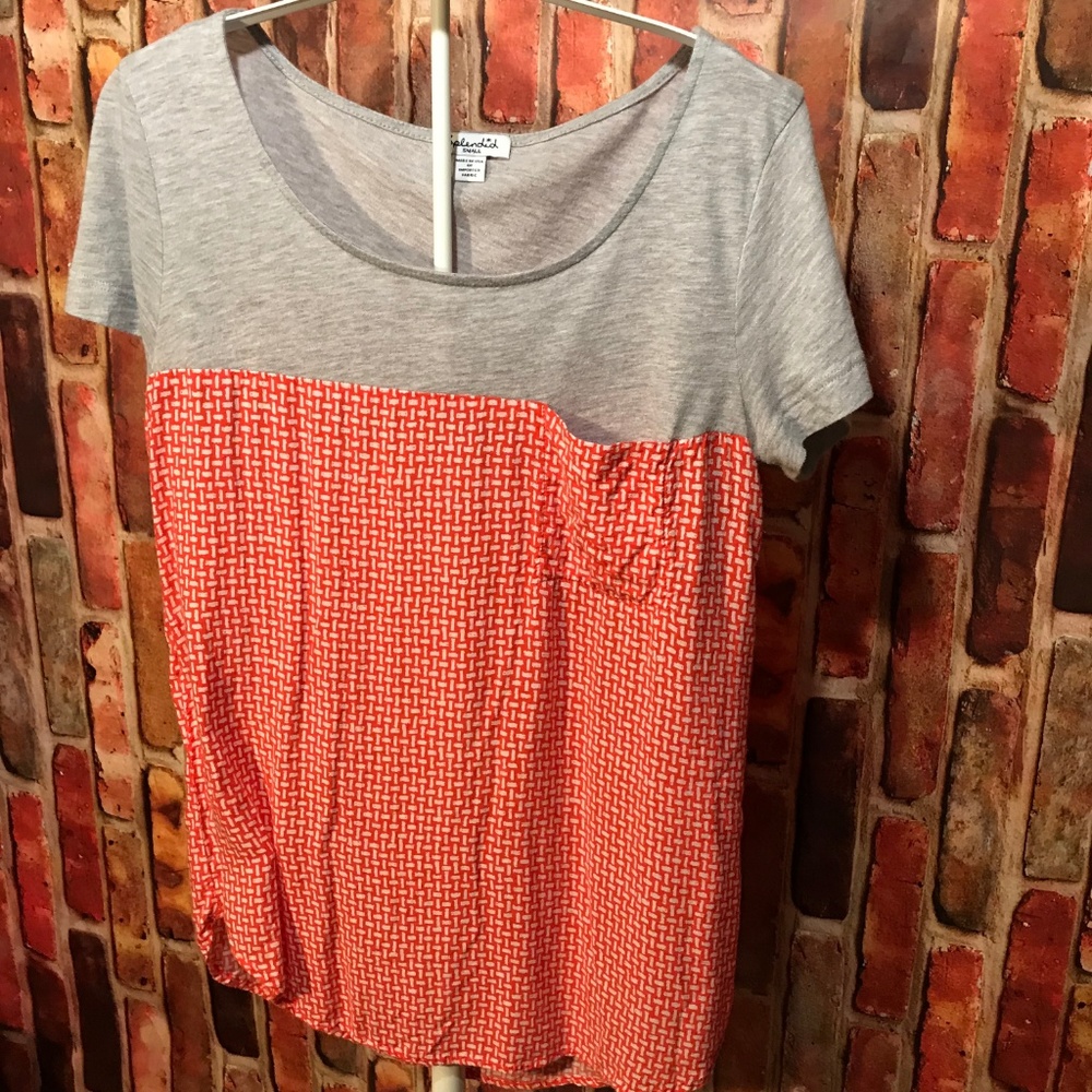 Splendid Multi-Material Top - image 2